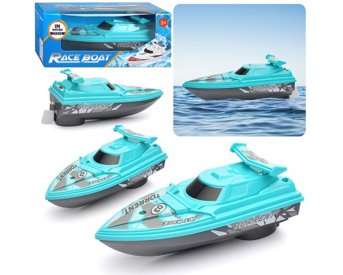 Лодка "Молния" на батарейках, в коробке