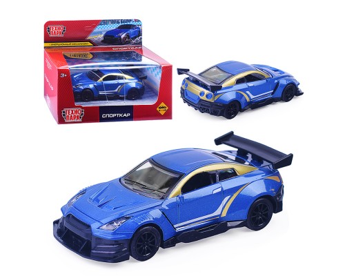Машина металл Спорткар, 11,5 см, инерция, в коробке