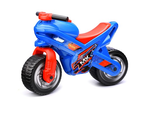 Каталка-мотоцикл "МХ" (синяя)