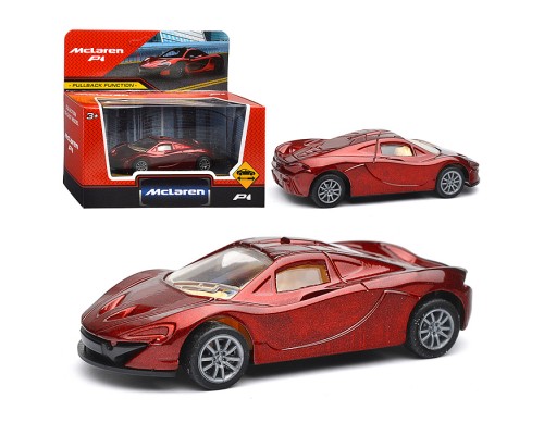 Машина металл Mclaren p1, 9,5 см, своб. ход, коробка