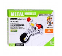 Конструктор "Мото" (38 дет.) металл, в коробке