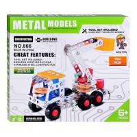 Конструктор "Автовышка" (154 дет.) металл, в коробке