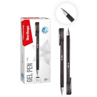 Ручка гелевая "X-Gel" черная, 0,5мм