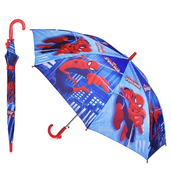 Зонт детский "Человек-паук" 55см, ткань, полуавтомат