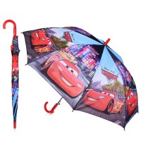 Зонт детский "Тачки" 55см, ткань, полуавтомат