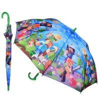 Зонт детский "Мой мир" 55см, ткань, полуавтомат