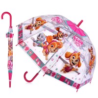 Зонт детский "Щнячий патруль" 60см, прозрачный, полуавтомат