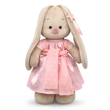 Зайка Ми в платье с поясом (большой)