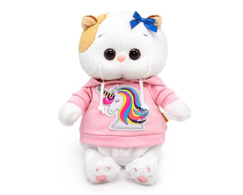 Кошка Ли-Ли BABY в худи с единорогом