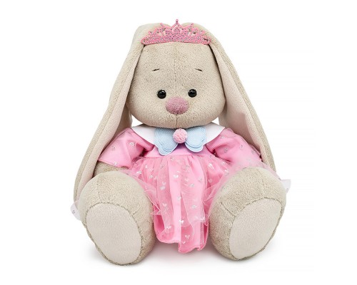 Зайка Ми в платье и розовой диадеме (малый)