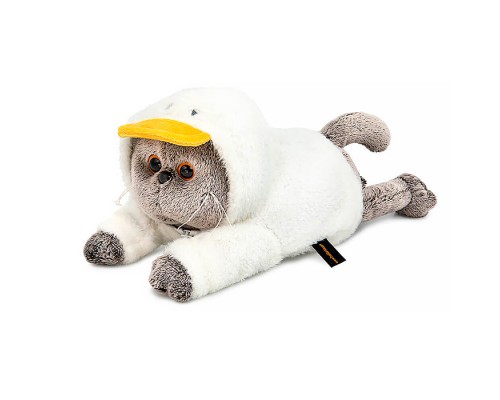 Кот Басик в худи "Гусик" (лежачий)