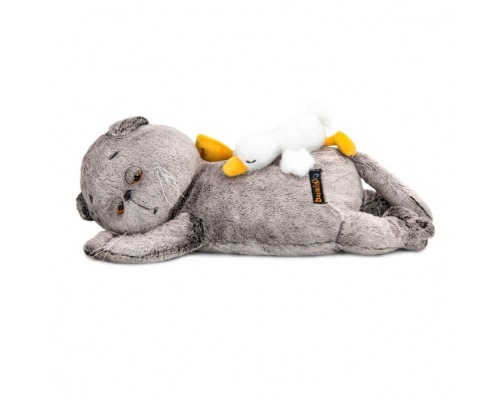 Кот Басик сонный с Гусиком (пижамница)