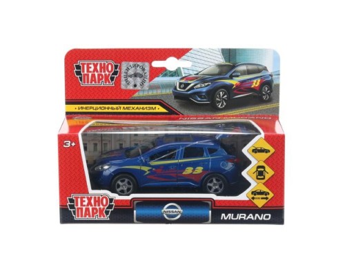 Машина металл Nissan Murano Спорт, 12 см, двери, багаж., инерционная