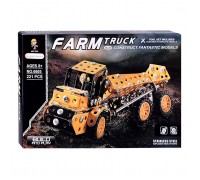 Конструктор "Камаз" (221 дет.) металл, в коробке