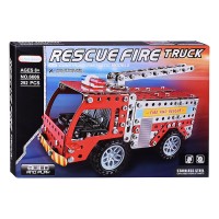 Конструктор "Огнеборец" (292 дет.) металл, в коробке