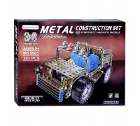 Конструктор "Металлическая машина" (283 дет.) металл, в коробке