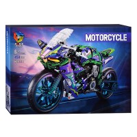 Конструктор "Мотокросс-2" в коробке