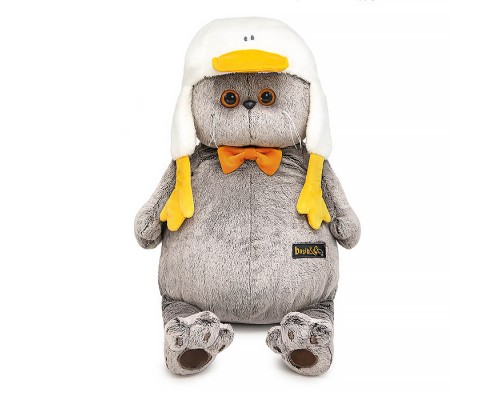 Кот Басик в шапке "Гусик"