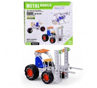 Конструктор "Вилочный-погрузчик" (112 дет.) металл, в коробке