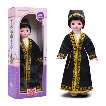 Кукла Узбек Азамат 45 см в коробке