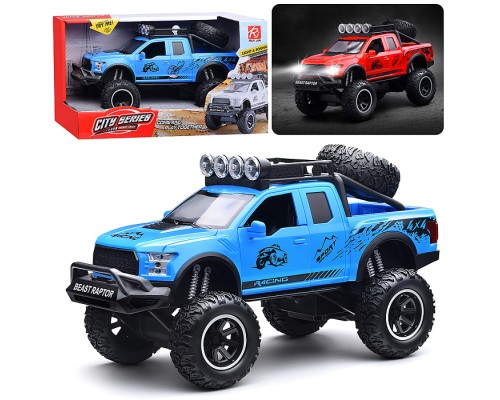 Машина "Яркий внедорожник" (свет, звук) в коробке