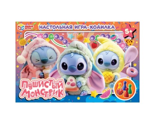 Пушистый монстрик. Настольная игра-ходилка