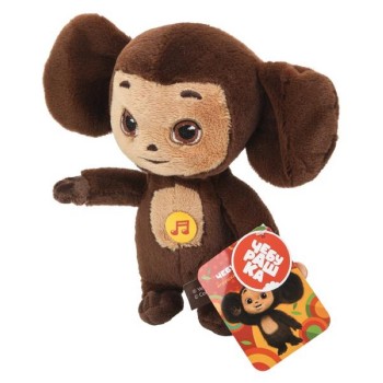 Мягкая игрушка "Союзмультфильм" Чебурашка 20см глаза вышитые, озвученный