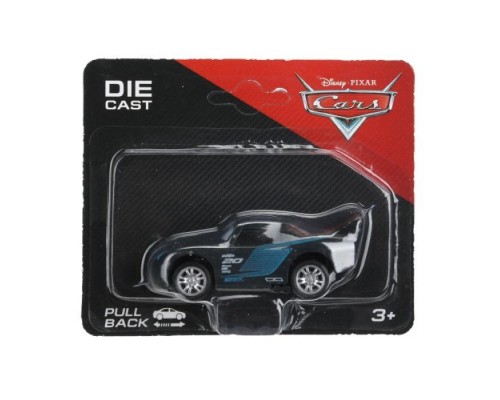 Машина металл тачки, 7,5 см, в ассортименте, блистер