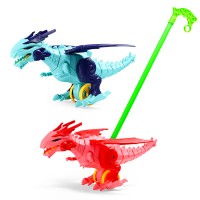 Каталка 349 "Динозавр" в пакете