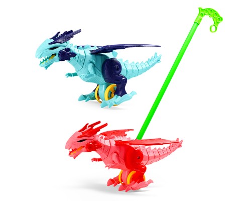 Каталка 349 "Динозавр" в пакете