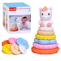 Пирамидка "Единорожка" в коробке