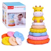 Пирамидка "Жирафик" в коробке