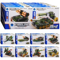 Конструктор "Танк" 8 в 1 (784 дет.) в коробке