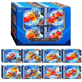 Конструктор "Воин" 8 в 1 в коробке