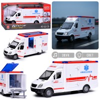 Машина "Rescue service" (свет, звук) цвет белый, в коробке