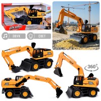 Машина "Могучий ковш" (свет, зук) в коробке