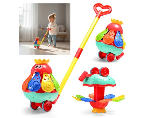 Каталка JT509 "Крутящийся осьминог" в пакете