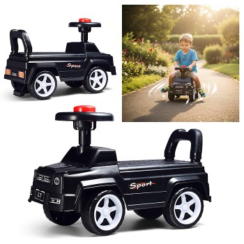 Машина толокар, коробка NNC-2, черная