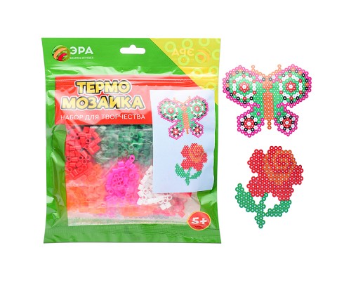 Игра "Термомозаика" тип 21 исп. 3 "Бабочка и цветок"