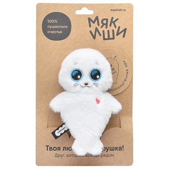 Игрушка мягконабивная (Нерпа Белоснежка)