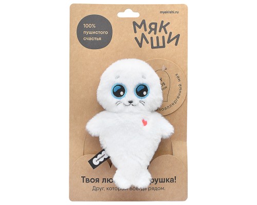 Игрушка мягконабивная (Нерпа Белоснежка)