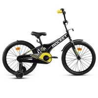 Велосипед 18" Rocket Phoenix, цвет черно/желтый