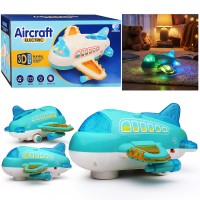 Самолет "Яркий самолетик-1" свет, звук, в коробке