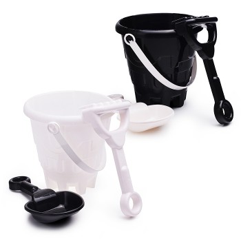 Набор песочный №7 (ведро+лопатка+грабли) "Инь-Янь"