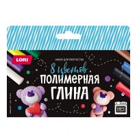 Полимерная глина. Набор №1, 8 цветов