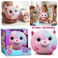 Кот "Милый котик" свет, звук, в коробке