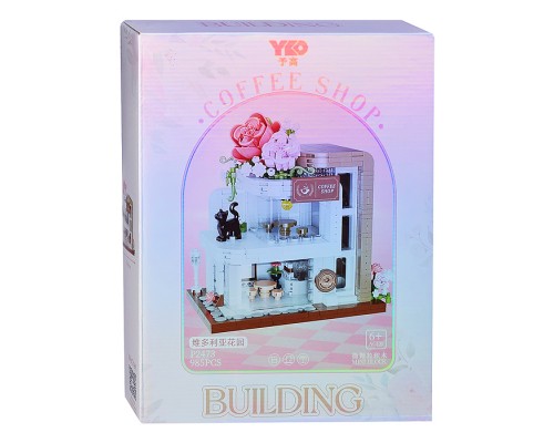 Конструктор "Цветочное кафе" (985 дет.) в коробке