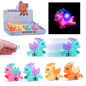 Заводная игрушка "Лошадка" с подсветкой, в коробке