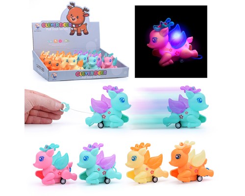 Заводная игрушка "Лошадка" с подсветкой, в коробке