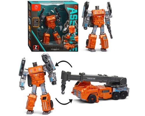Робот трансформирующийся в кран, в коробке